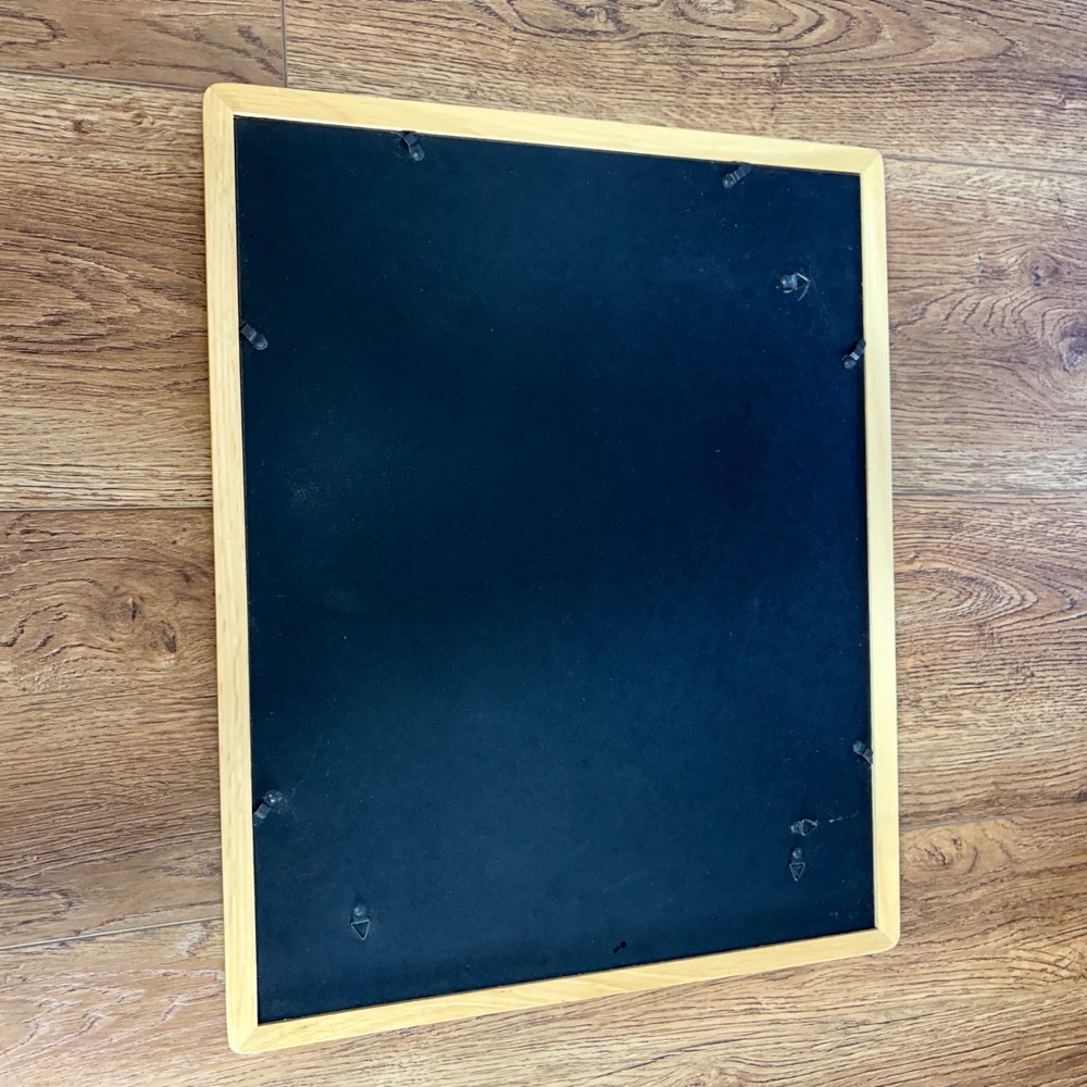 Vintage Collage Picture Frames Wood Photo Frames with Mats 17x21 Collage MCM 90s - Picture 4 of 8